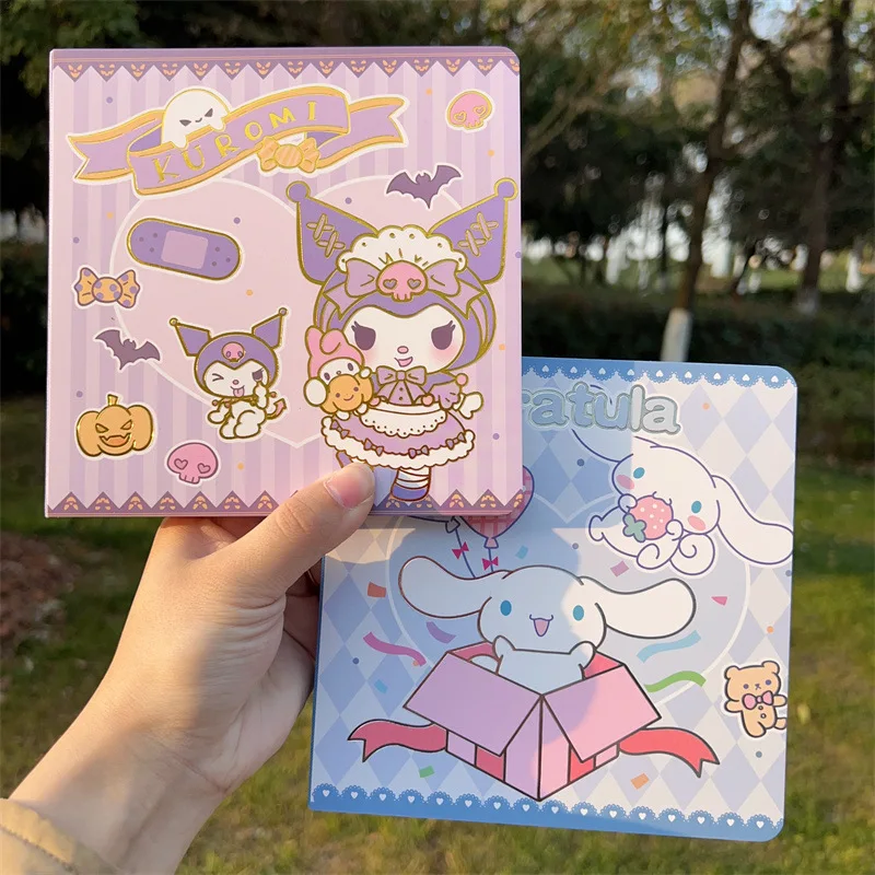 

Sanrio Ins Style Notebook Student Hello Kitty Kuromi Cinnamoroll My Melody Handbook Book Cartoon Notepad School Supplies Gift