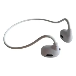 Enhanced Sport Bluetooth Wireless Open Air Conduction HiFi Headset (White)