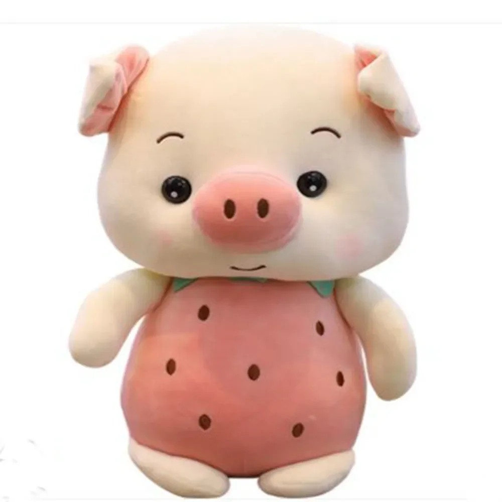 

23CM Fruit Animal Plush Toy Pig Rabbit Strawberry Pineapple Style Soft Doll To Send Children's birthday gifts