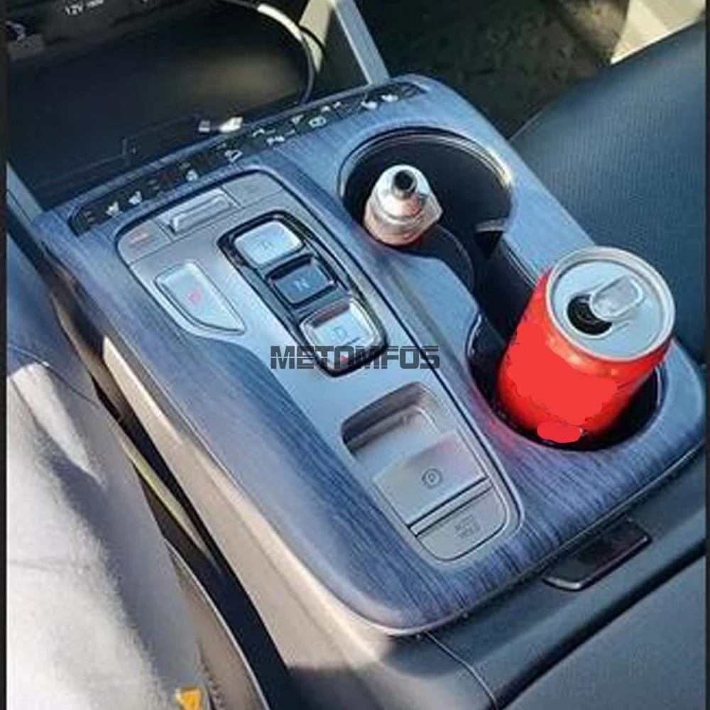 Центральная консоль из углеродного волокна для Hyundai Tucson NX4 2021 ...
