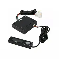 Enhanced Digital LED Display Turbo Timer for Cars - Universal Auto Accessory in White, Red, and Blue (1)