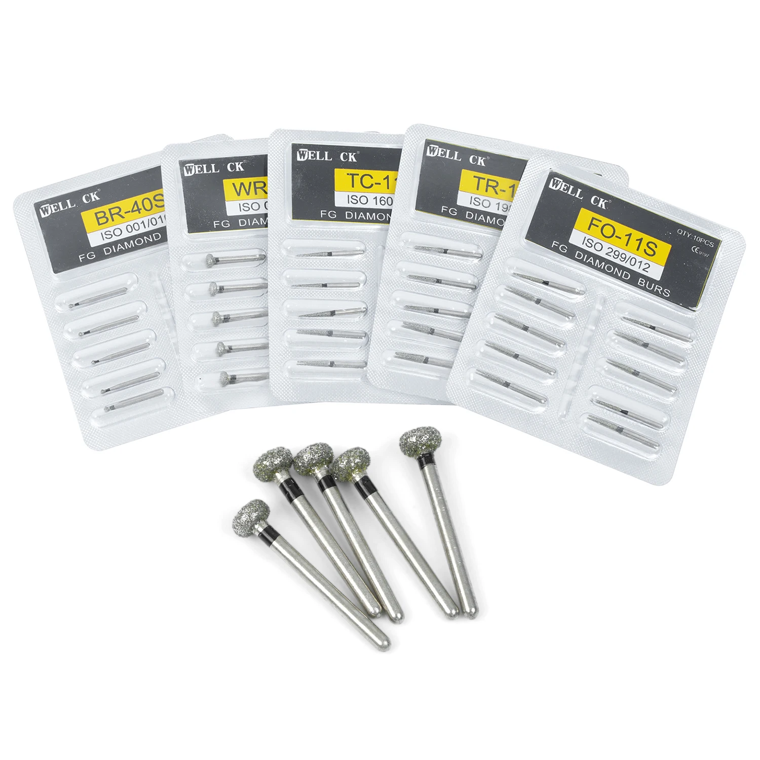 Рисунок 2 - Стоматологические алмазные боры 1