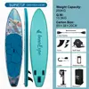 InnoExpo Stand Up Paddle Board Inflatable Surfboard Surf Sup Board Non-Slip Water Sport Paddleboard with Accessories