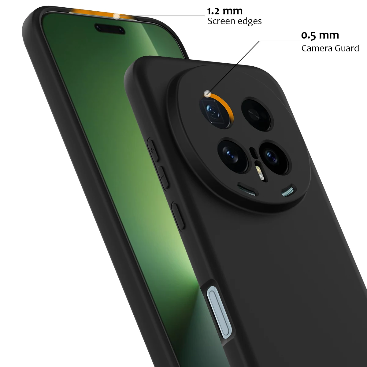 Premium Matte Liquid Silicone Case - Anti-Fingerprint Magnetic Wireless Armor Back Cover