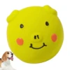 Squeaky Toys For Small Dogs Pig Shape Puppy Balls Teething Toys Pet Toys Fun For Indoor Puppies And Dogs Chewing And Playing 3