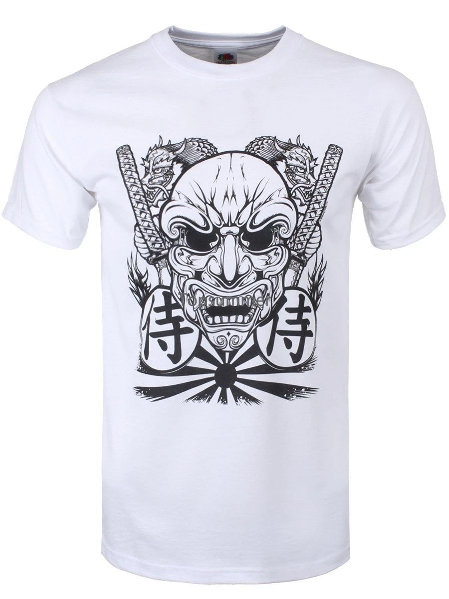 

Unorthodox T-Shirt Masque Samurai Homme Blanc