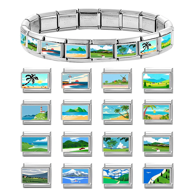 Fashion Stainless Steel Bracelet Women DIY Making Jewelry