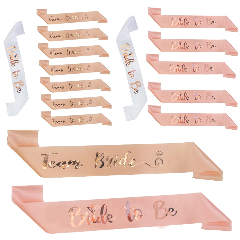Bymivofun Bride to Be Sash Veil Sjerpset voor vrijgezellenfeest, vrijgezellenfeest, vrijgezellenfeest, vrijgezellenfeest, bruidsfeest, bruiloft