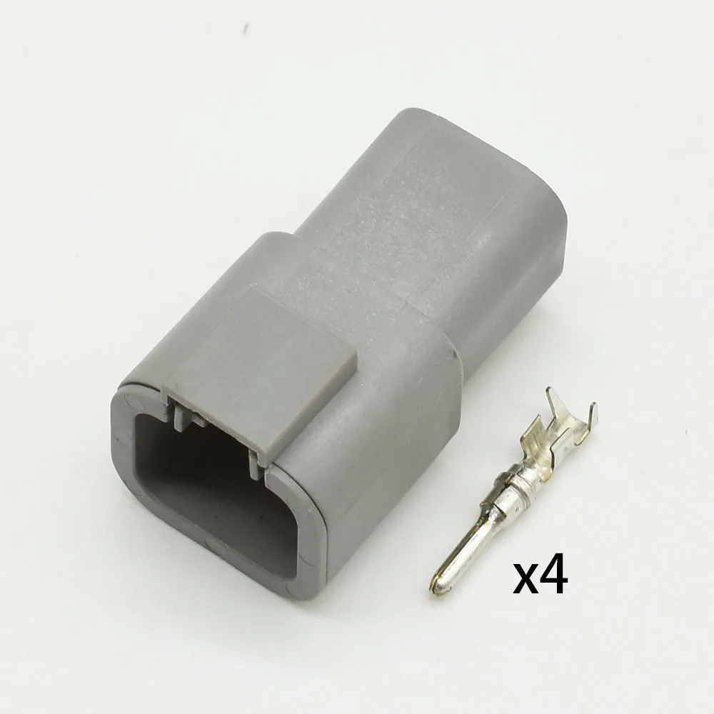 5x Deutsch DTP06-4S/DTP04-4P Kit Spina Connettore Elettrico - Foto 9