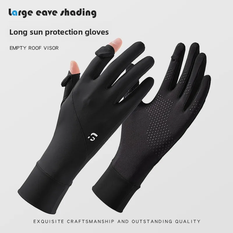 Women's UV-Resistant Summer Cycling Gloves - Lightweight, Breathable, and Anti-Slip Design