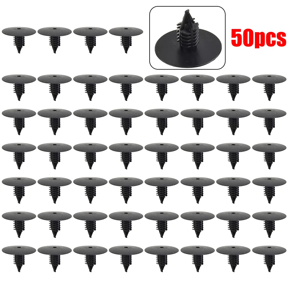 

50pcs Clips For Renault Clio Mk2 Wheel Arch Cover Panel Splash Guard Clips 7703077435 Car Accessories 50pcs Clips Auto Fastener