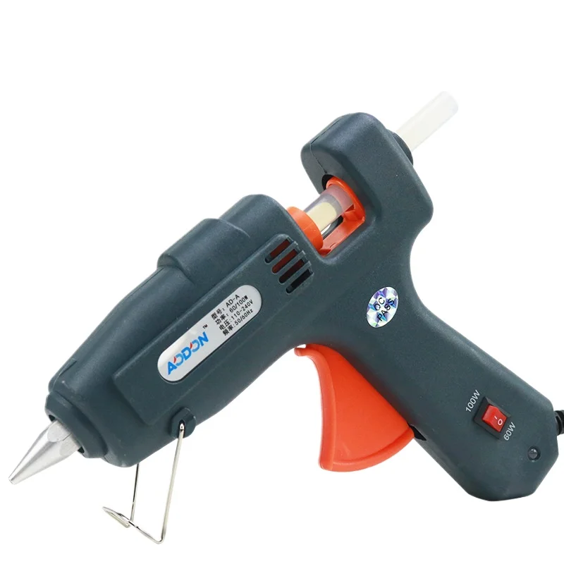~AODON Aodun high quality glue gun AD-A manual hot melt glue gun with switch 60/100W