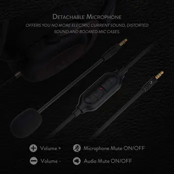 Redragon H510 Zeus Wired Gaming Headset - 7.1 Surround Sound - Memory Foam Ear Pads - 53MM Drivers Detachable Microphone 6