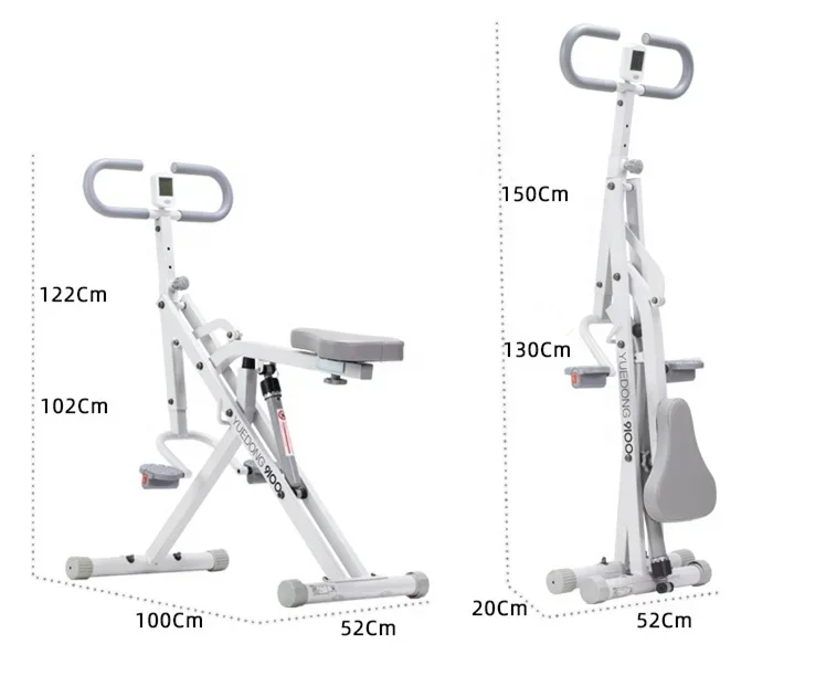 Gym equipment fitness total crunch horse riding easy rider exercise machine simulator for sale