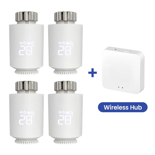 4pcs and 1 Hub