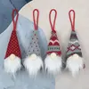 2025 Merry Christmas Faceless Gnome Doll Ornaments For Xmas Tree Forest Old Man Hanging Pendant Decoration New Year Gift