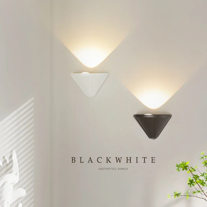 

Modern Bedside Wall Lamp New Minimalist Sconce Wall Lights For Bedroom Living Room Aisle Corridor Home Decor Spotlight Lighting