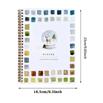 New Watercolor Workbooks, Beginner Friendly Birds Watercolor Workbooks, Water Color Book For Kids Adults Teens 6