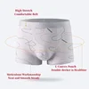 3-piece men's fashion printed sports underwear comfortable and simple young men plus size boyshort elastic waist beach shorts 2