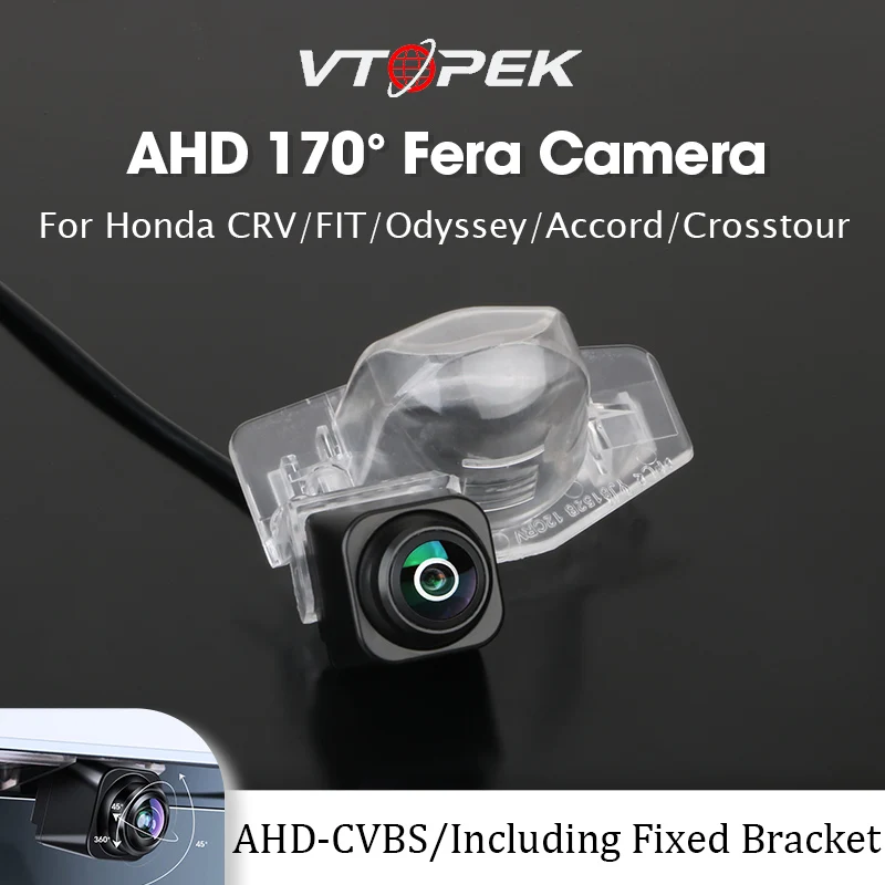 Vtopek170DegreeAHD1080PFisheyeLensFullHDBackupCameraFor