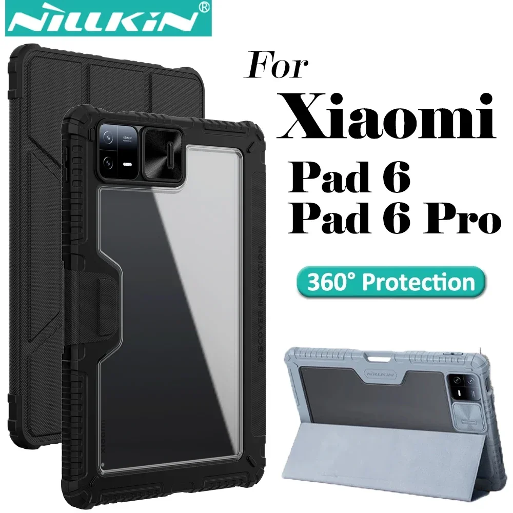 Premium Nillkin Leather Bumper Case with Camera Protection