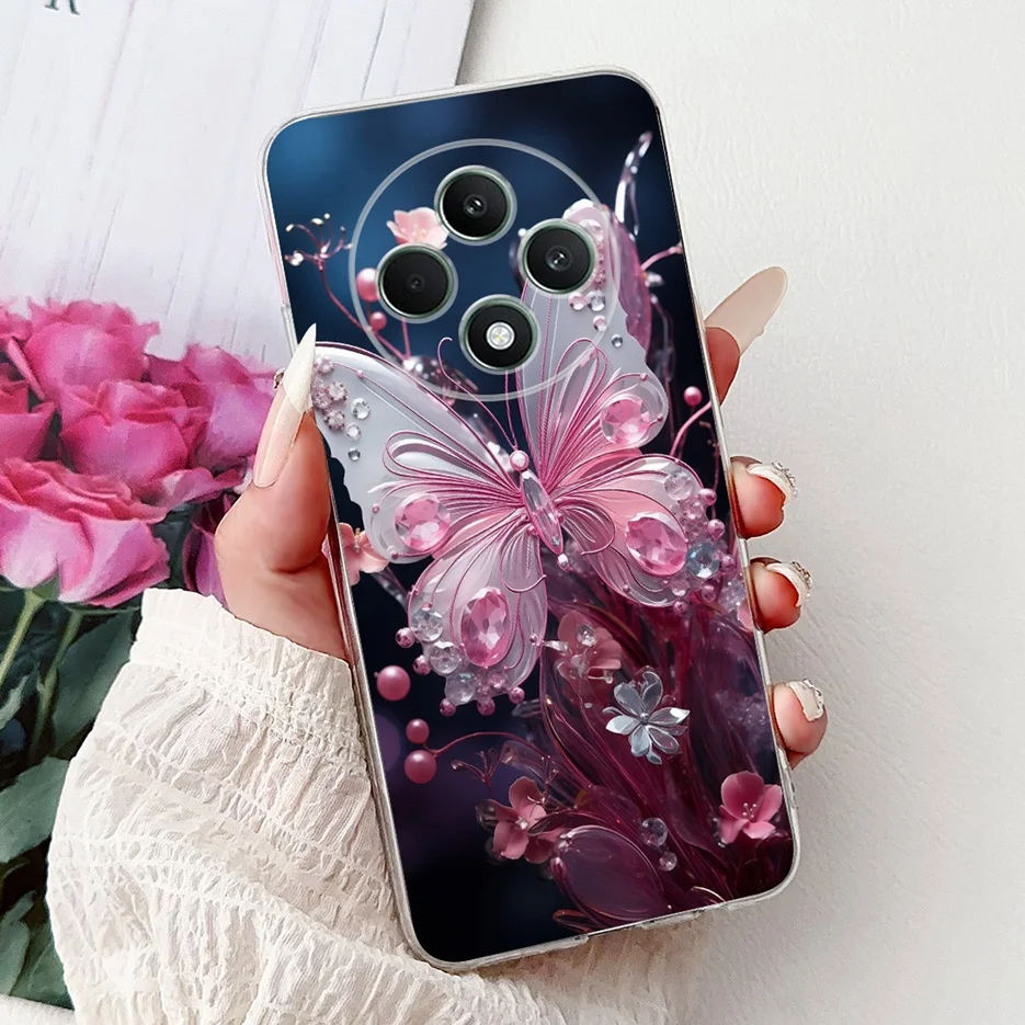Stylish Butterfly Painted Soft Silicone Case -