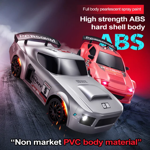 ZWN GTR Model AE86 RC Drift CAR With LED Light 4WD 2.4G Radio Remote Control Cars Professional Racing Toys for Children Gifts 5