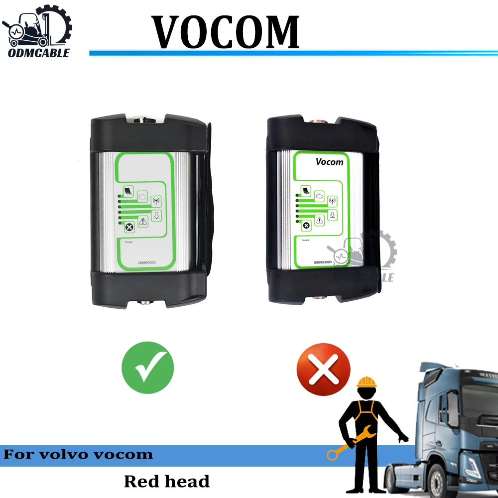 

Vocom 88890300 Interface for Volvo Renault UD Mack Heavy Duty truck Diagnostic Scanner tool
