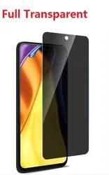 Enhanced Privacy Tempered Glass Screen Protector Film - Galaxy S24 Ultra (Transparent)