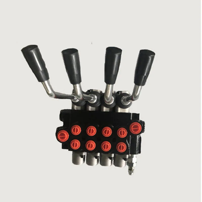 ping 4 Spool hydraulic directional control valve 11gpm, double-acting cylinder spool engineering machinery accessor