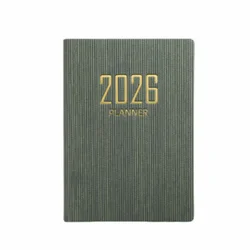 Portable A7 Weekly Planner - 2026 Edition, 128 Pages, Thin Design, English Version, Pocket Diary (Jasper)