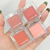 Face Blusher Matte Natural Cheek Tint Brighten Face Waterproof Face Contouring Cosmetics Blush Powder Soft Female Makeup 1pcs 6