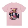 Funny Donald Trump Stealing My Heart Guilty T-shirt Men's and Women's High Quality Soft Casual Short sleeved T-shirt Unisex 4