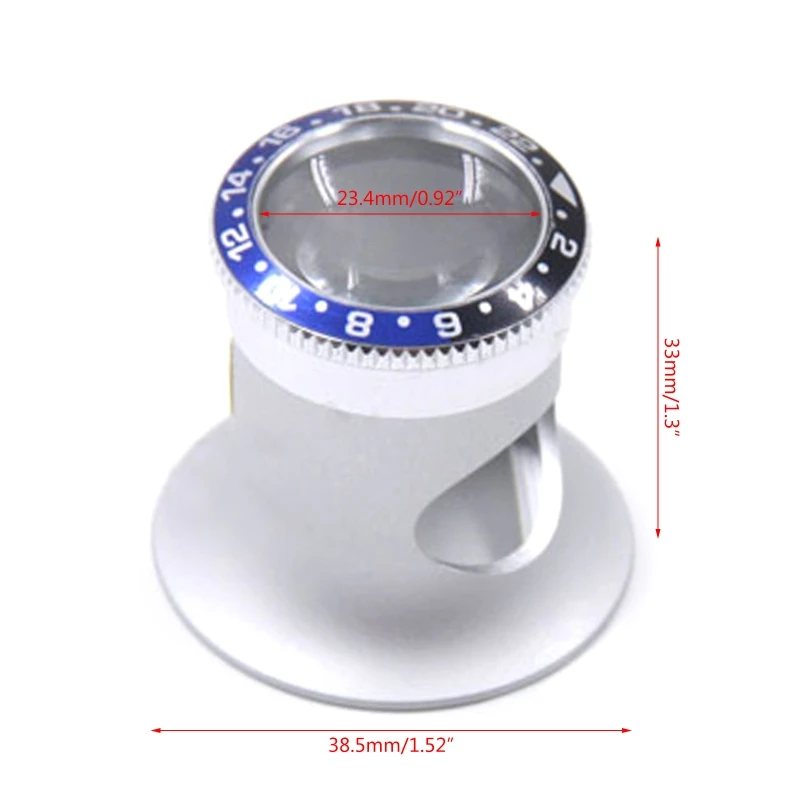 37MD 20X Portable Monoculars Magnifier Magnifying Glass Watchmakers