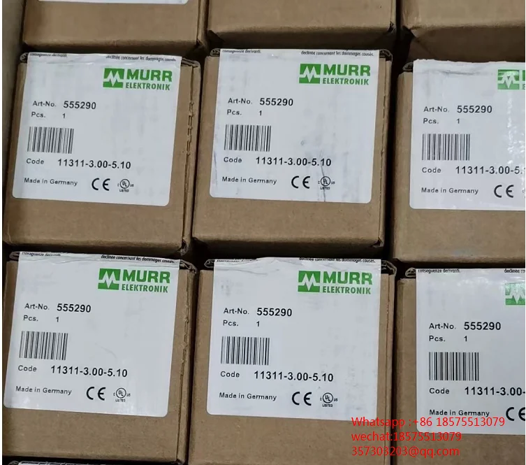 

Металлический модуль автобуса PROFINET MURR 555290 MVK, сертификация CE
