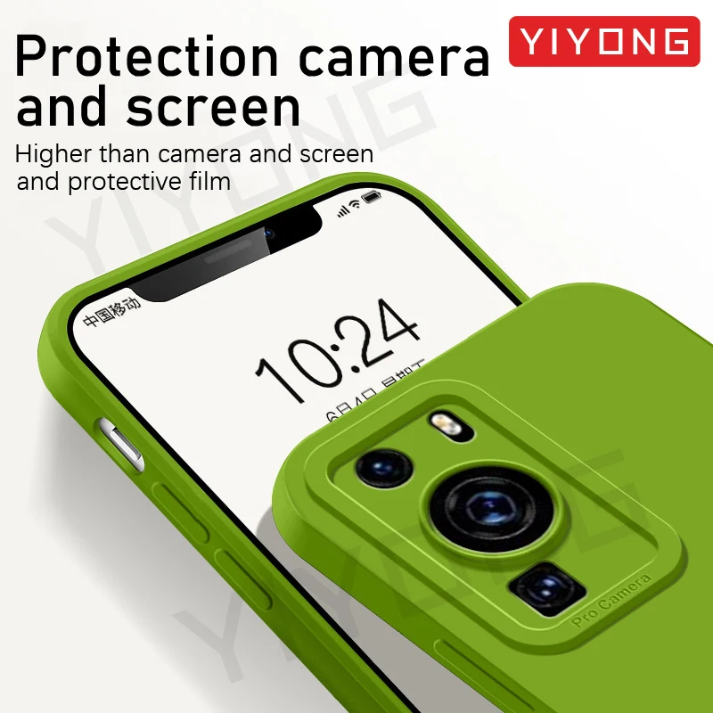 YIYONG Original Liquid Silicone Soft Cover Phone Case