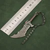 9cm God of War Weapon Blades of Chaos Runic Kratos Sword Game Periphery Metal Alloy Keychain Katana Sword Real Steel Gift Toys 6