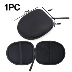 Shockproof Portable Travel Case for Bluetooth Headsets & Earphones (With Mesh Large)
