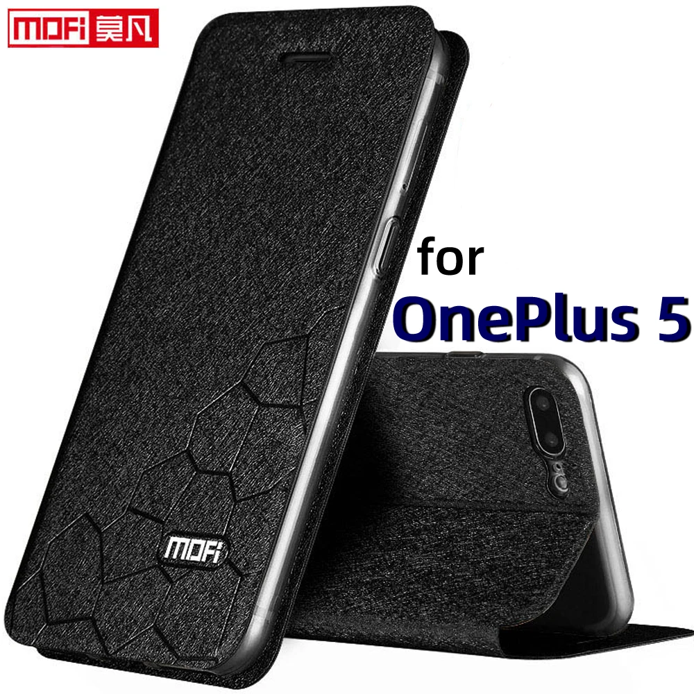 

Чехол-книжка для oneplus 5, oneplus 5, кожаный, с блестками, Mofi, мягкий, силиконовый, противоударный