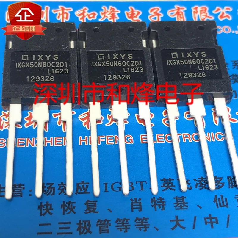 

5PCS-10PCS IXGX50N60C2D1 TO-247 600V 75A NEW AND ORIGINAL ON STOCK