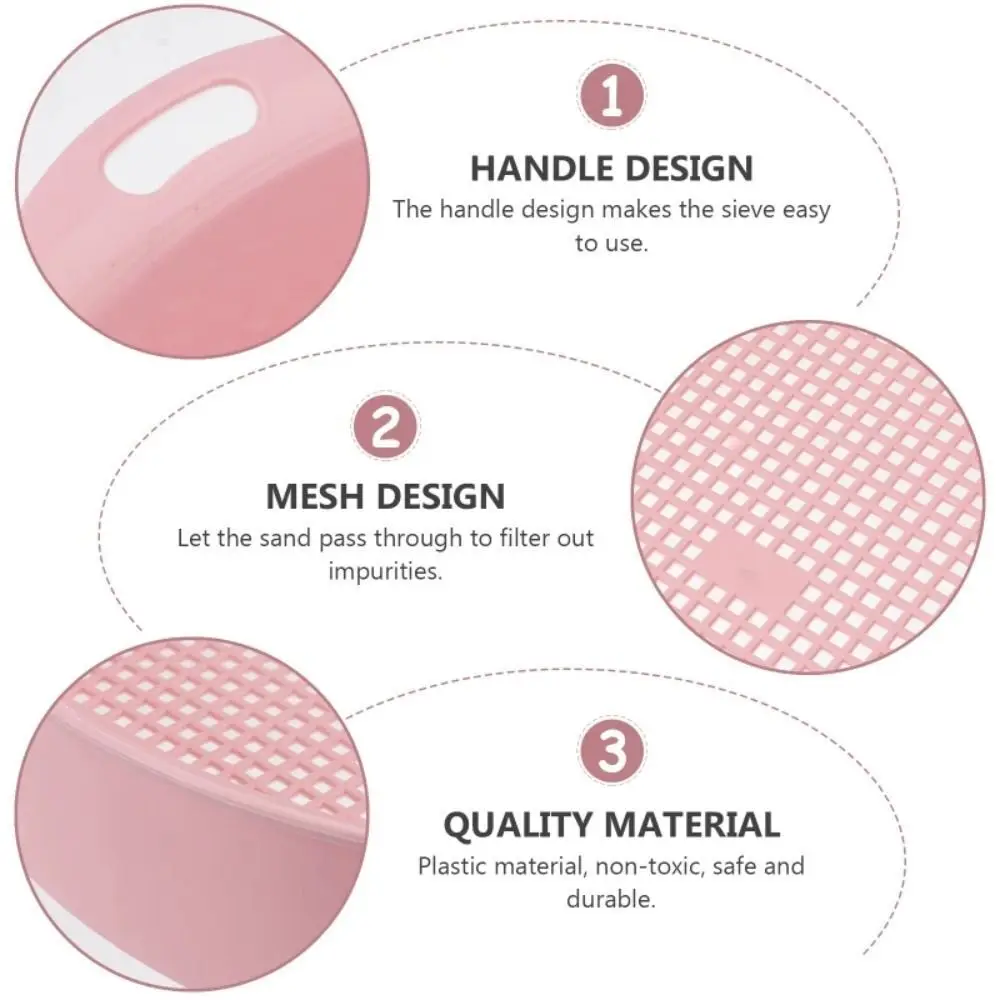 Multi-use Soil Sieve Sifter Round Sifting Strainer Sand Screen Filter Compost