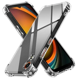 Shockproof TPU Airbag Protective Phone Case Cover for Galaxy XCover7 Pro (Clear)