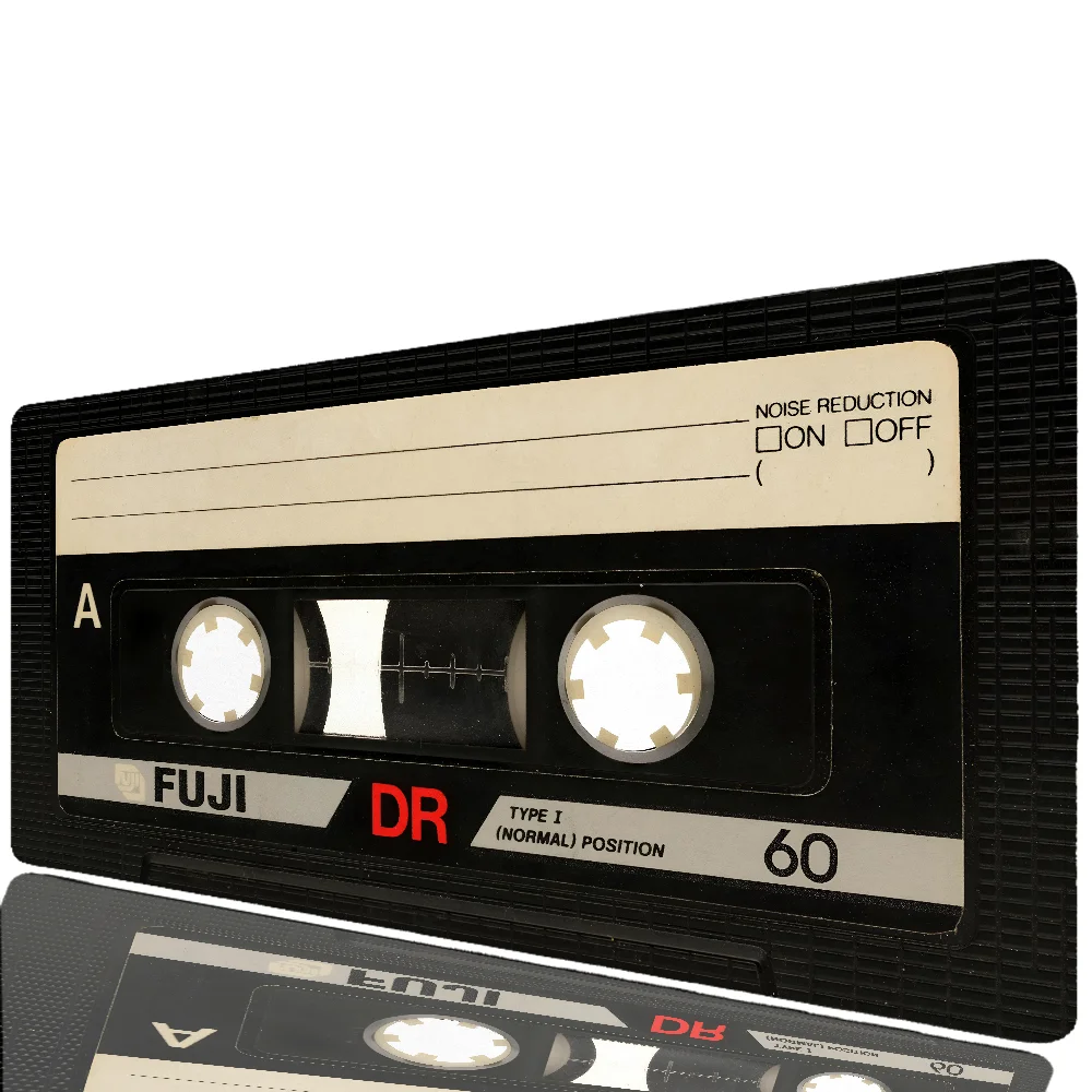 1pc 3D Cassette Music Tape Mouse Mat Desk Mat With Pad Gaming Accessories Prime Gaming XXL Keyboard Pad Padding Mat 5