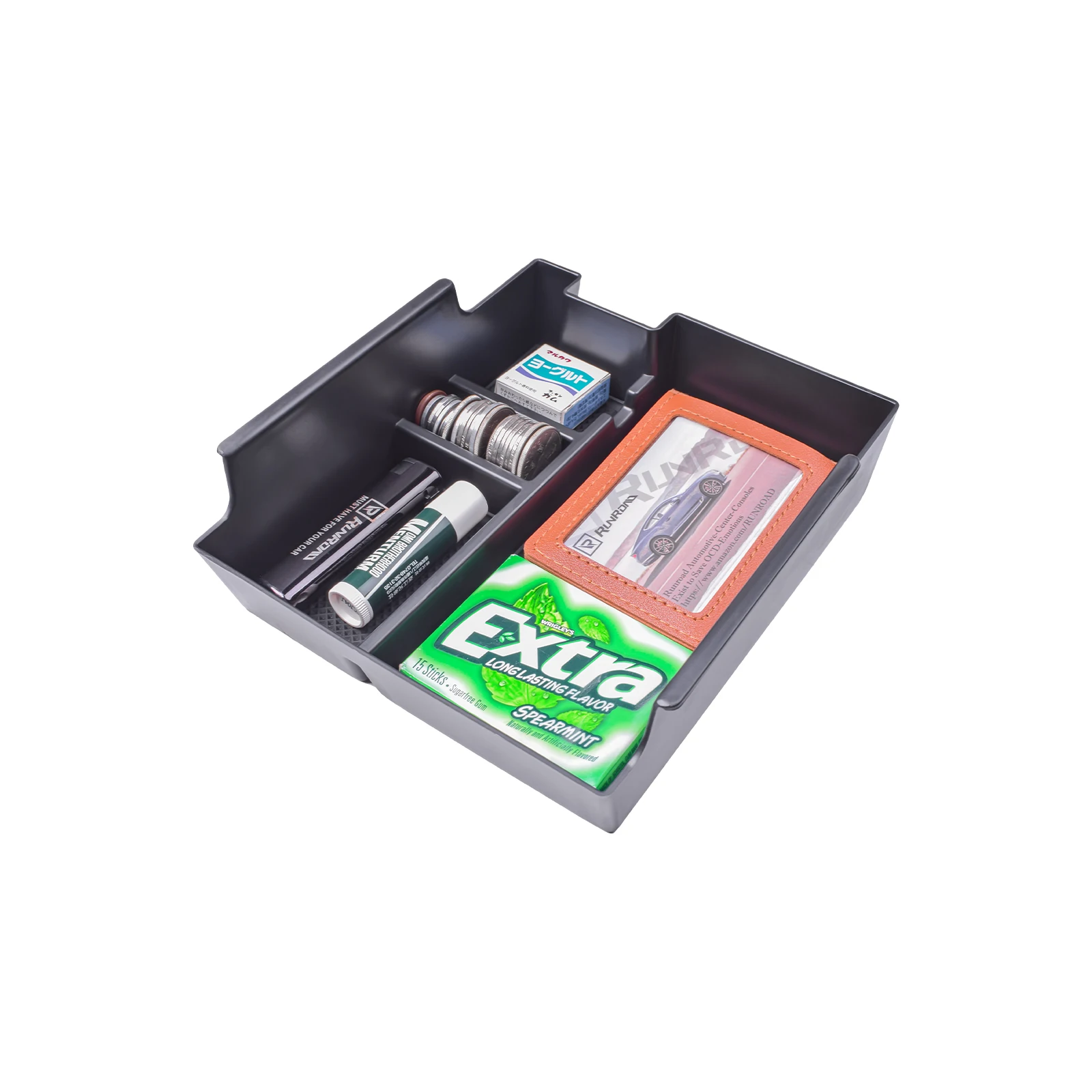 Box Bracciolo Console Centrale per Tiguan 2 2019-2023, Organizer Auto, Accessori Auto Interno, Cestino Auto