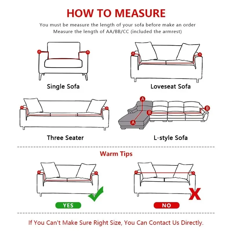 High-quality Sofa Cover Stretch Jacquard Sofa Covers Polar Fleece Armchair Sofa Covers Protector For Living Room1/2/3/4/5 Seater 3