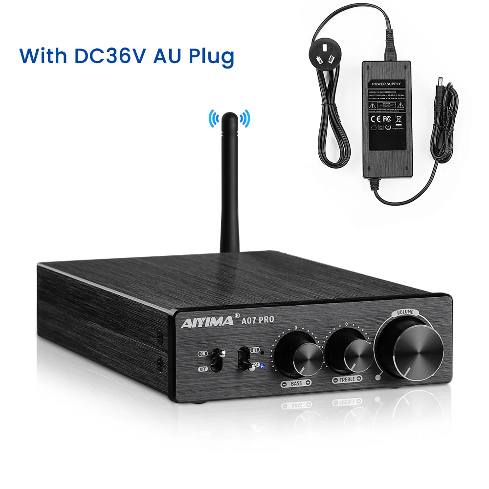 Aiyima-Bluetoothパワーデジタルアンプ,a07 pro,tpa3255,qcc304x