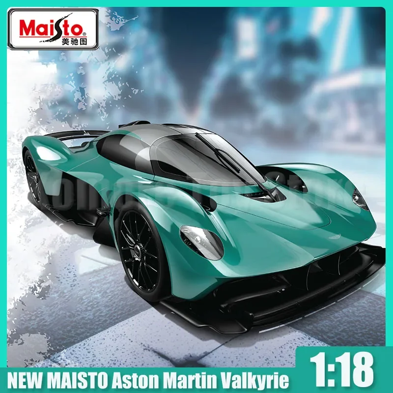 

Новинка 1:18 спортивный автомобиль Maisto Aston Martin Valkyrieracing модель под давлением из сплава Роскошная Коллекционная модель автомобиля игрушечный подарок