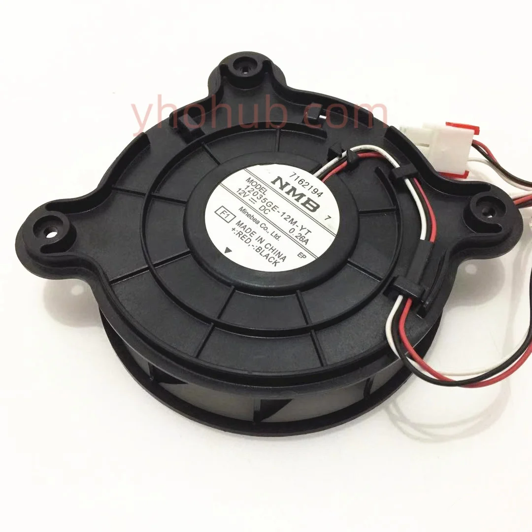 Ventilador Resfriador de Servidor com Fios Nmb-mat f1 dc 12v 0.26a
