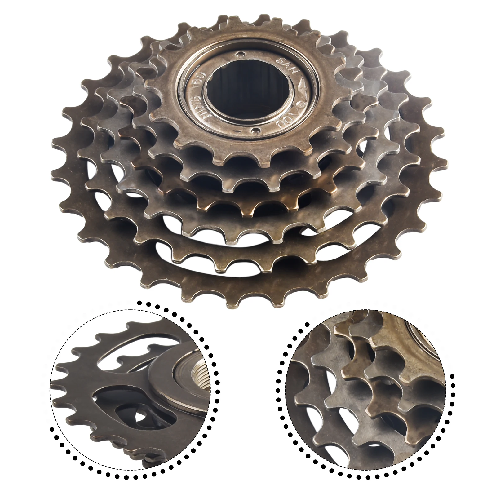 

Bike 6/7/8 Speed 13/14-28T Screw On Freewheel High-carbon Steel Bicycle Replacement Tools For Shimano Position Bicycle Parts