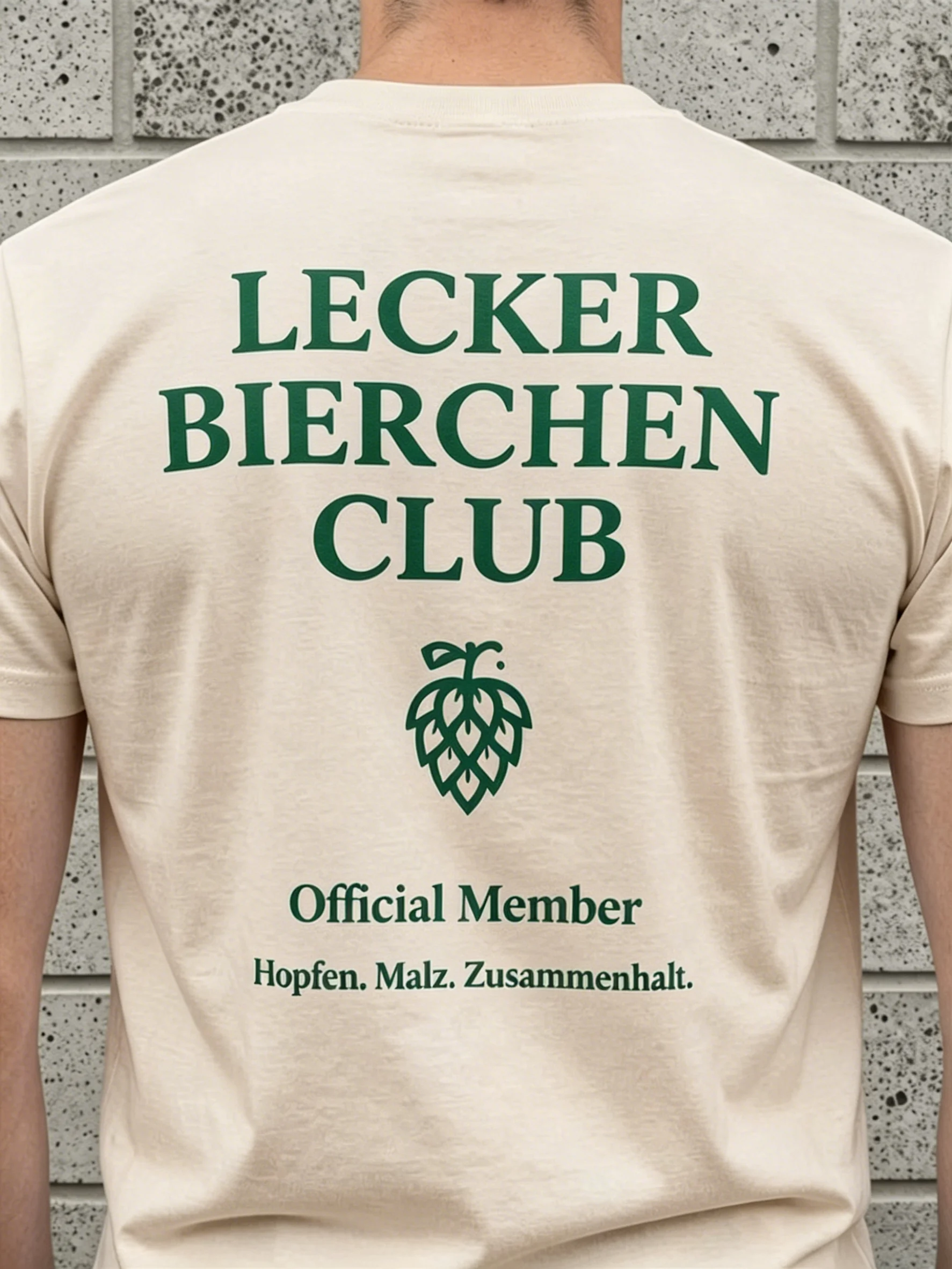 Lustiges Meme Lecker Bierchen Club Mitgliedschafts-T-Shirt für Bierliebhaber, beliebtes Herren- und Damen-Geschenk für alle Jahreszeiten